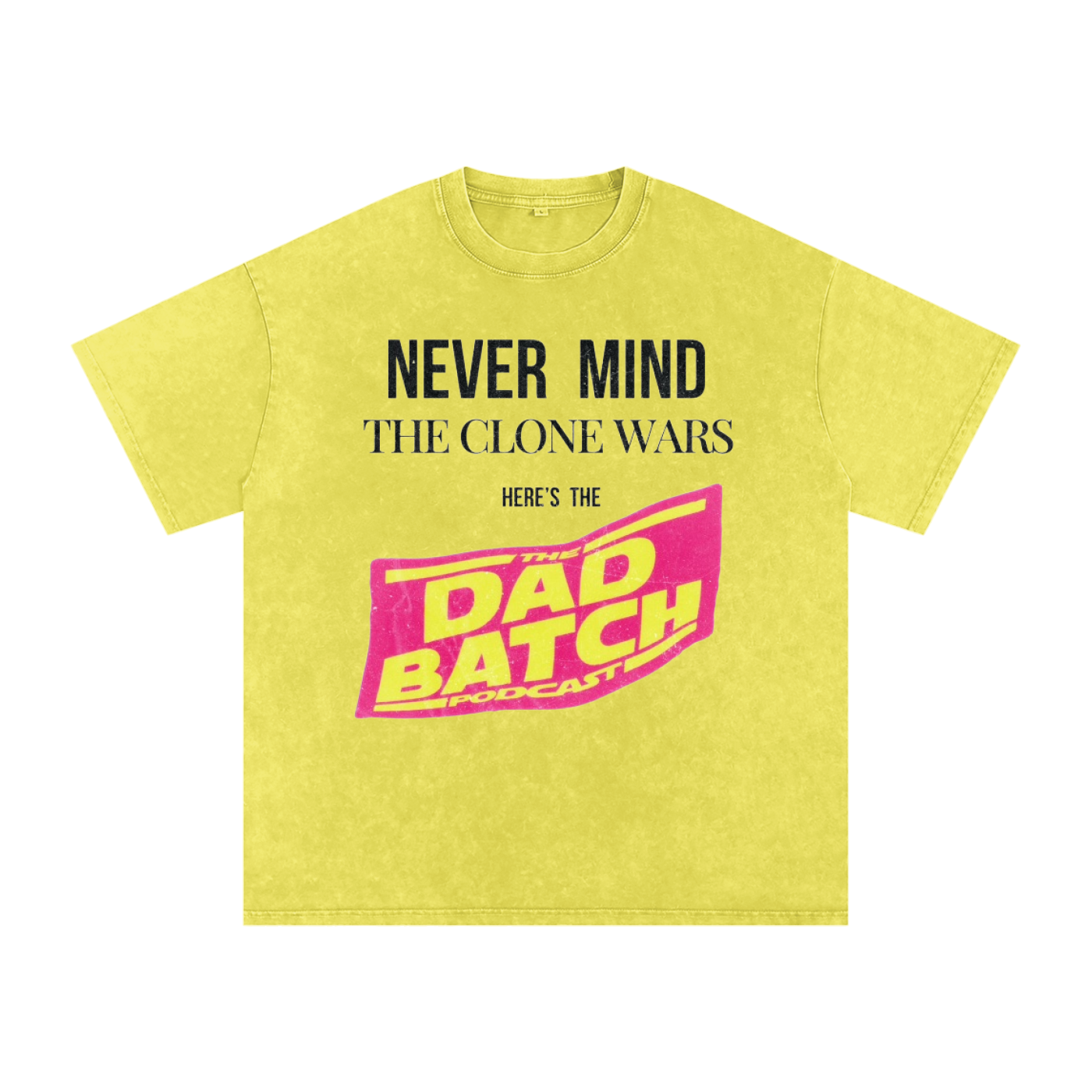 Nevermind the DB Oversized Cotton T-Shirt