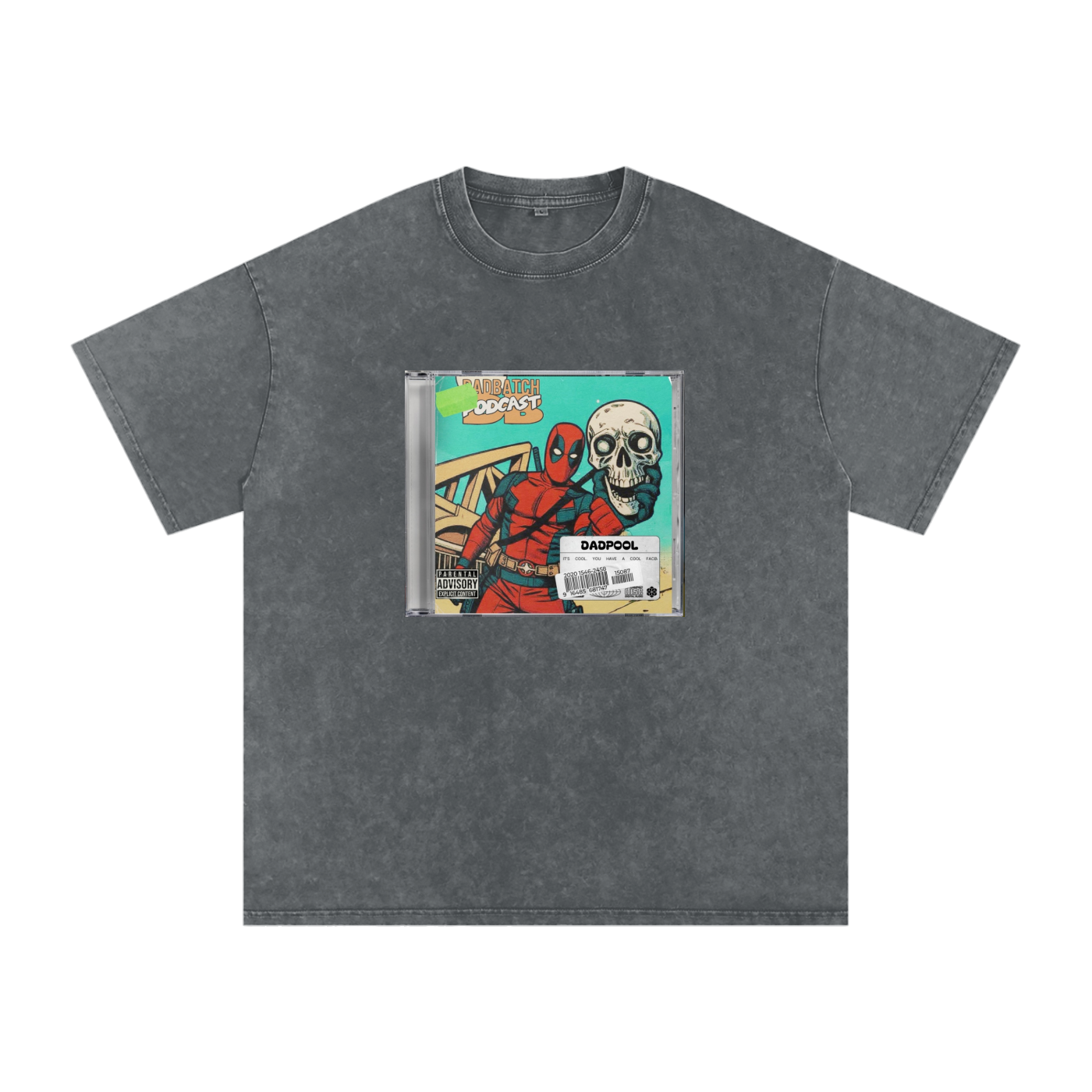 Dadpool CD Oversized Cotton T-Shirt