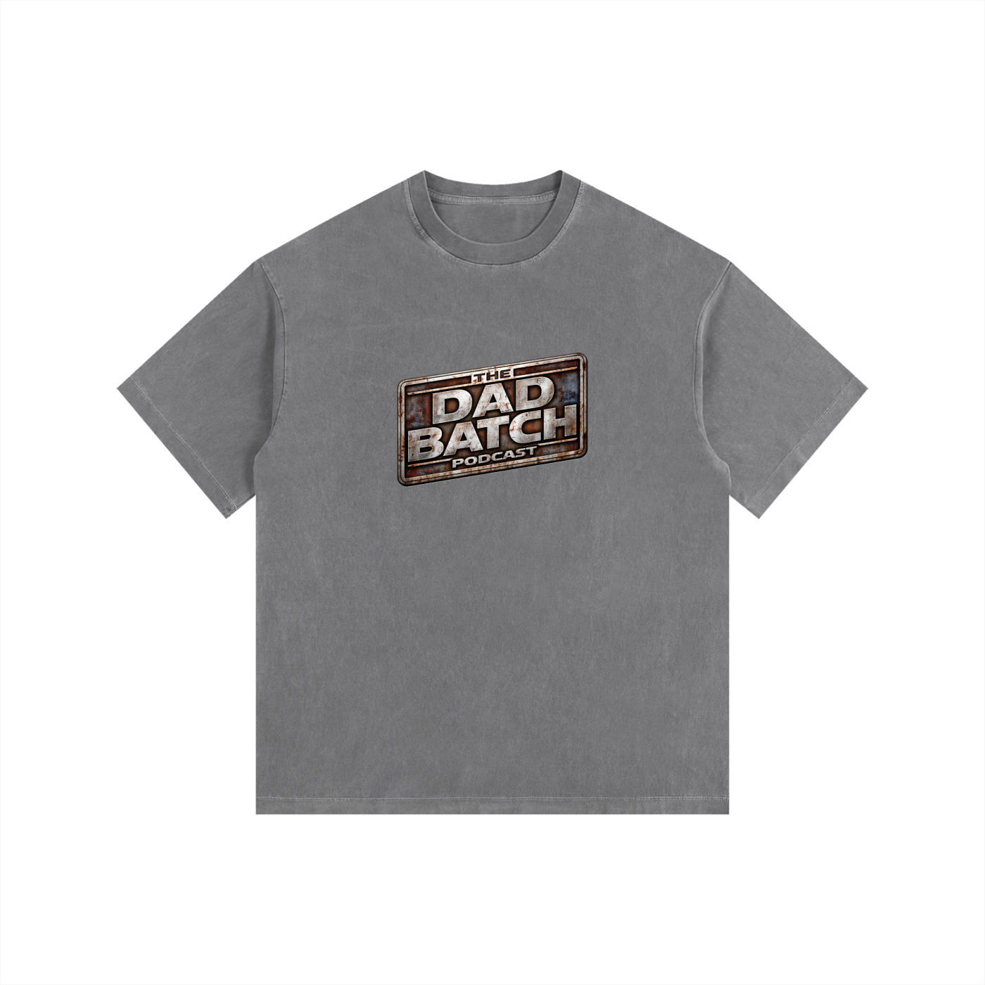 Rusty Logo Oversized Cotton T-Shirt