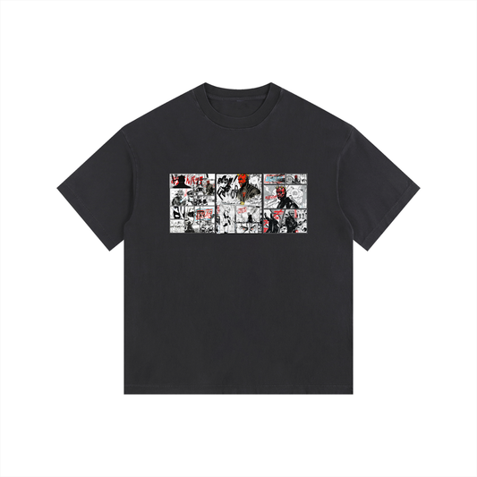 Maul Day Long Washed Oversized Cotton T-Shirt