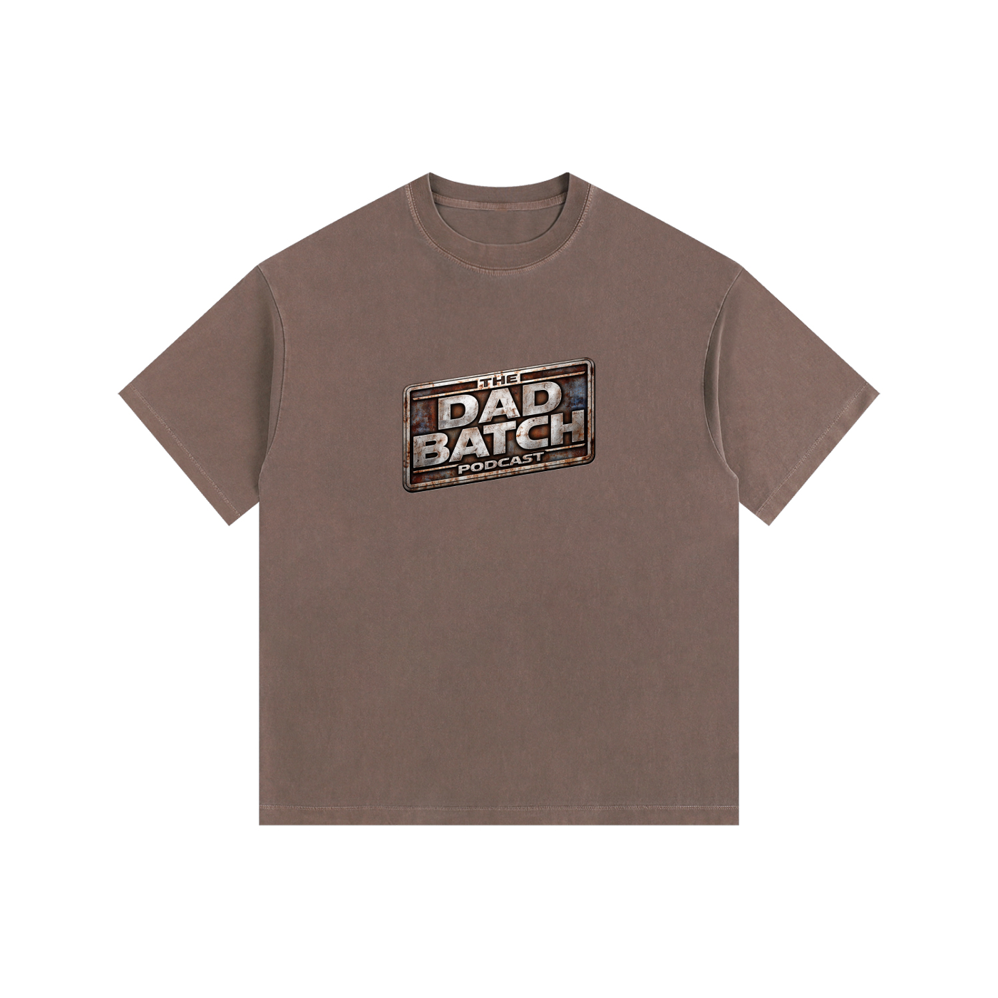 Rusty Logo Oversized Cotton T-Shirt