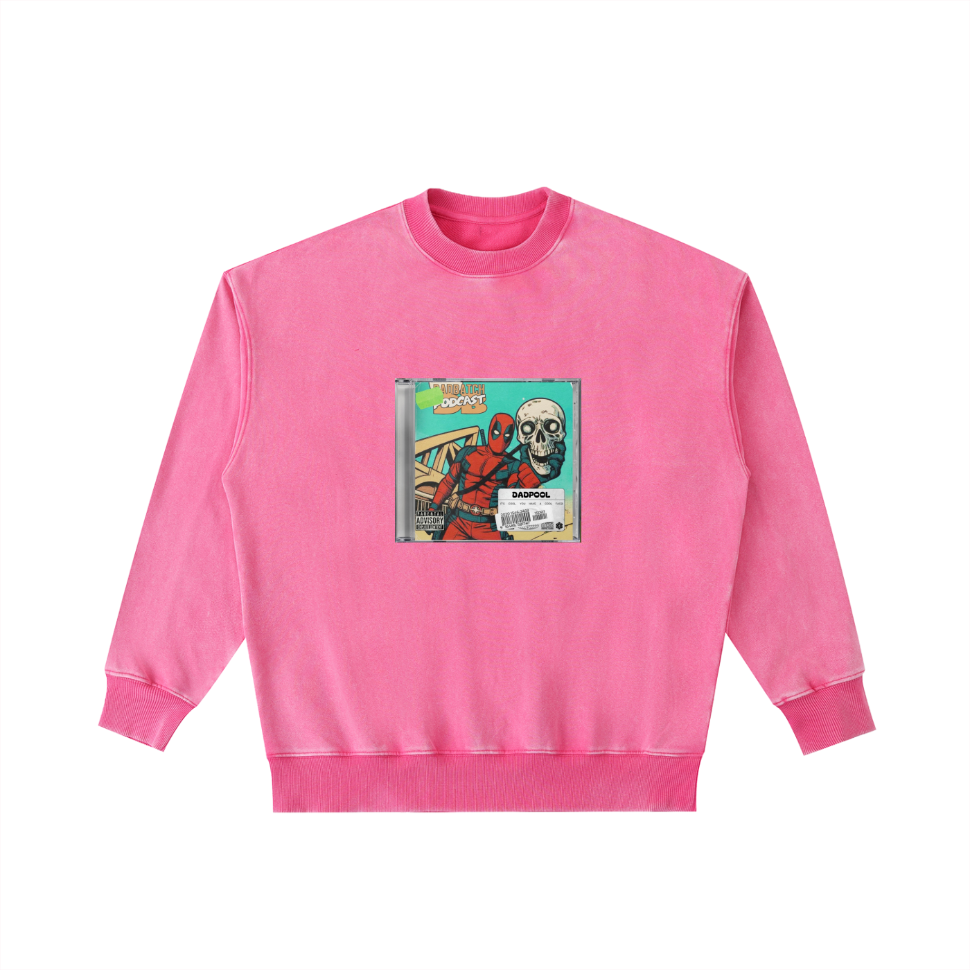 Dadpool CD Vintage Wash Crewneck Sweatshirt